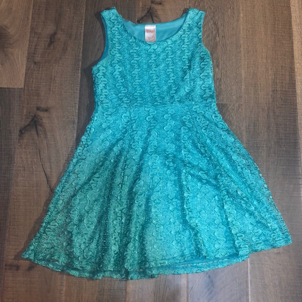 Kiddos by katie floral Dress for Girls